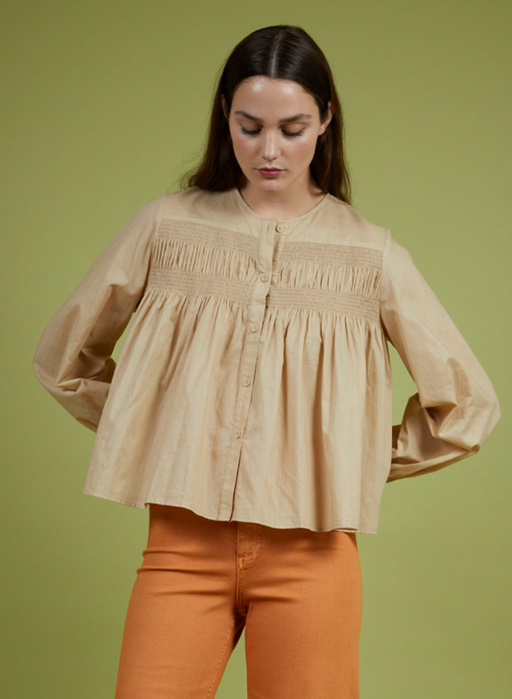 Gathered LUNA Blouse