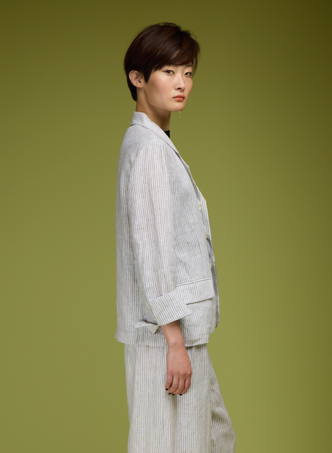 Pinstripe NOTO Blazer
