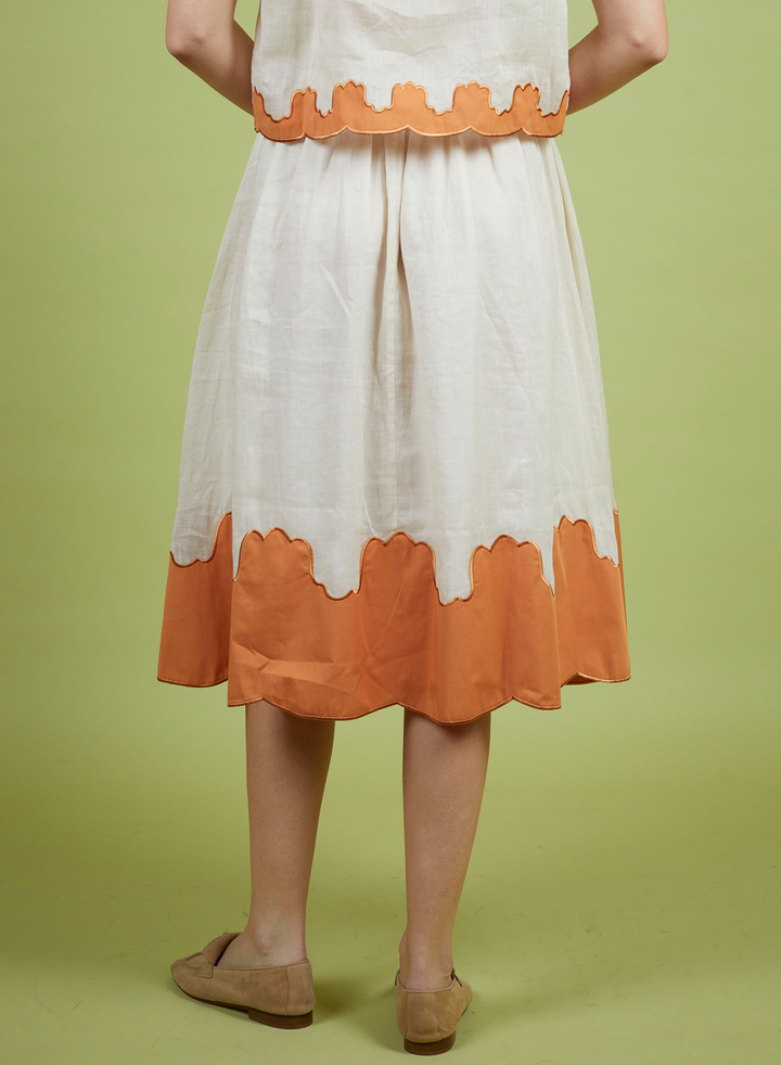 Scalloped EZRA Skirt