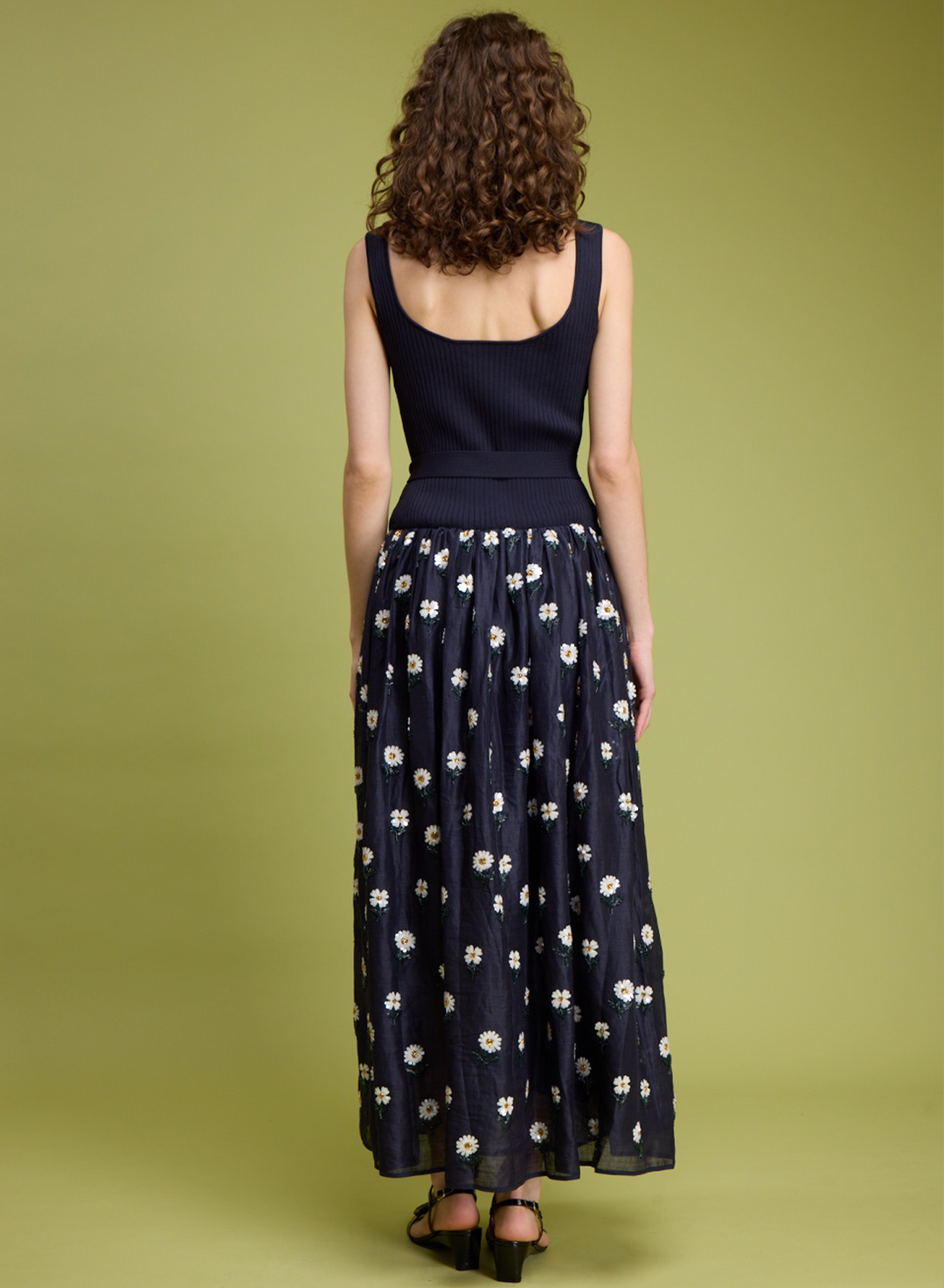 Beaded DAISY Maxi Dress