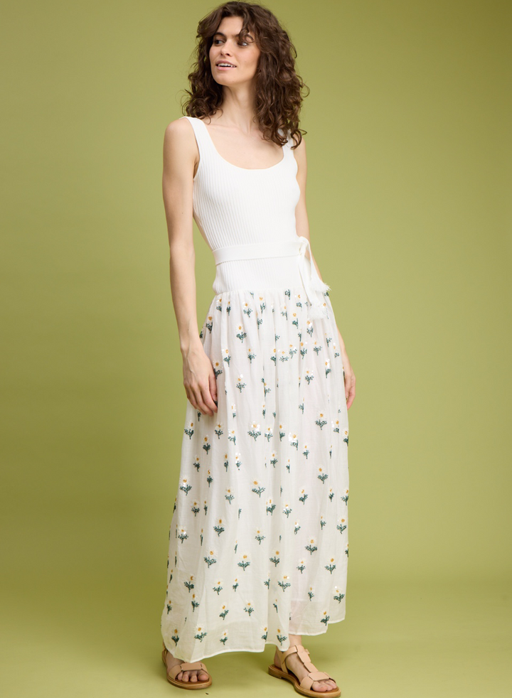 Beaded DAISY Maxi Dress