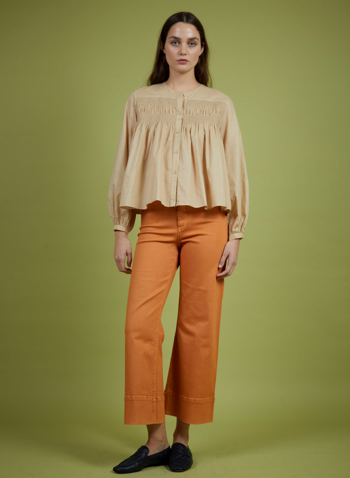 Gathered LUNA Blouse
