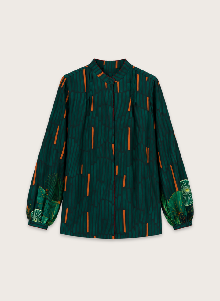 Printed FLORA Blouse