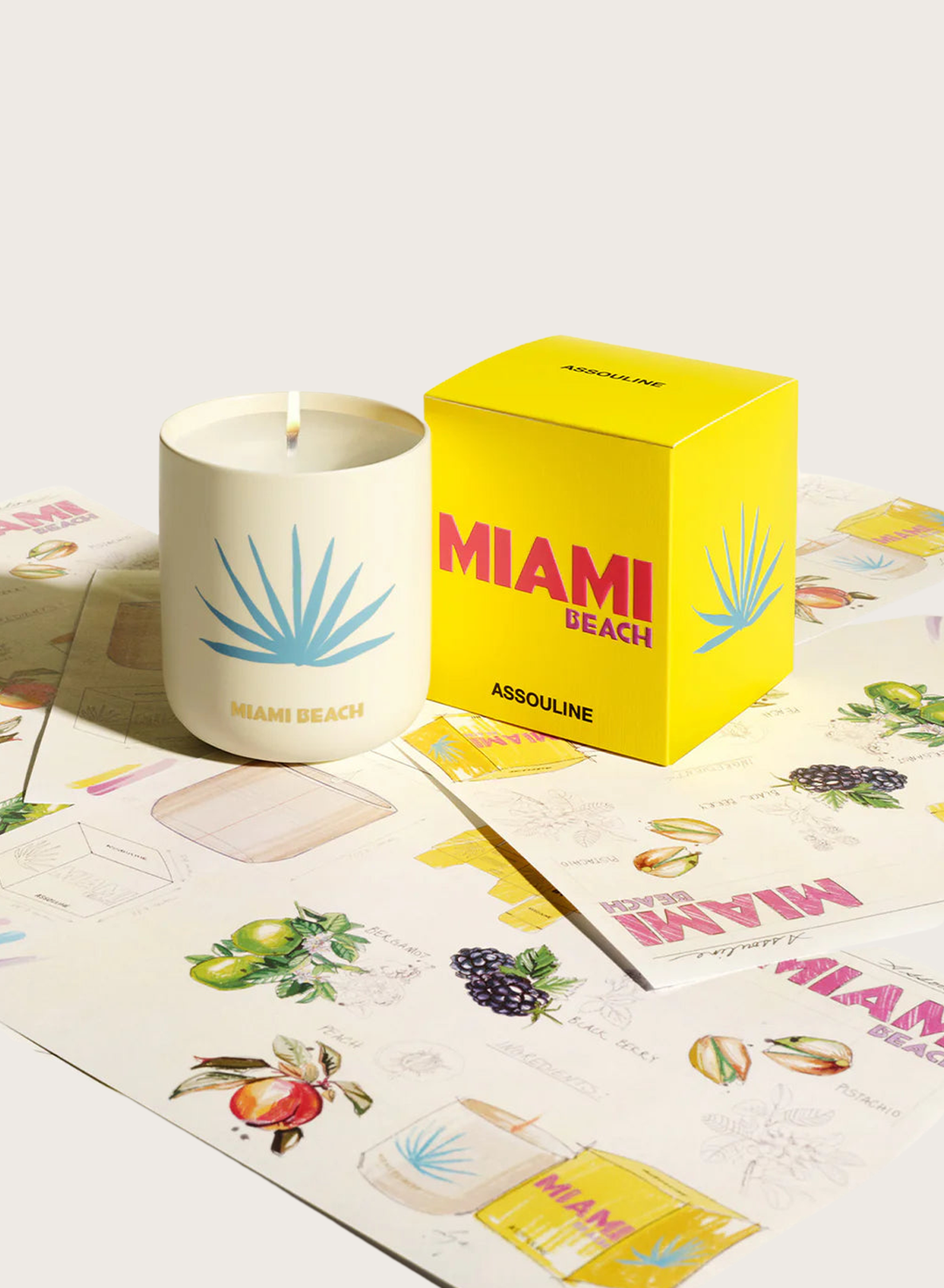 Travel From Home MIAMI BEACH Candle