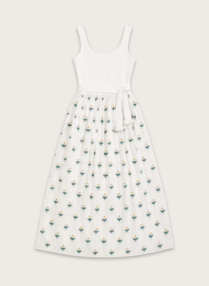 Beaded DAISY Maxi Dress