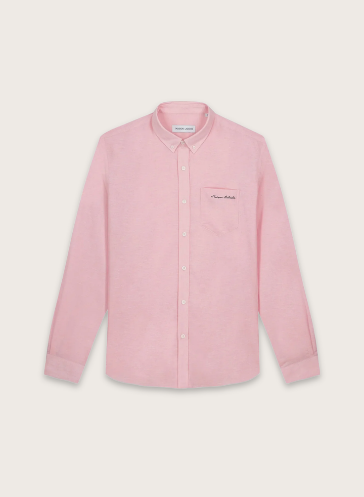 Embroidered CARNOT Collared Shirt