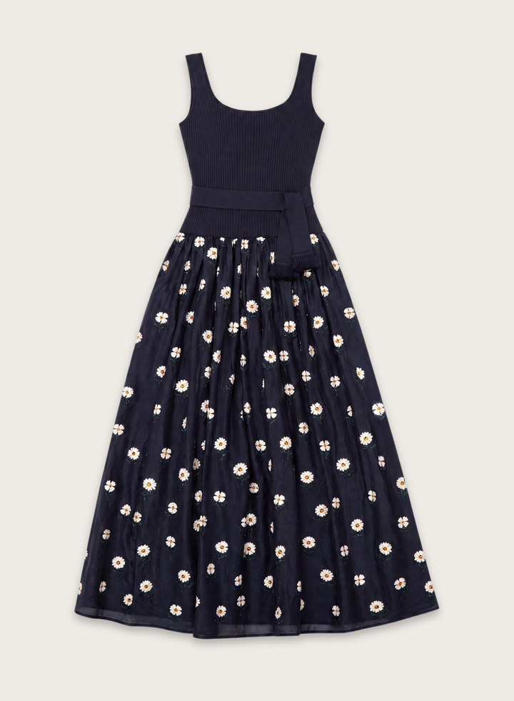 Beaded DAISY Maxi Dress