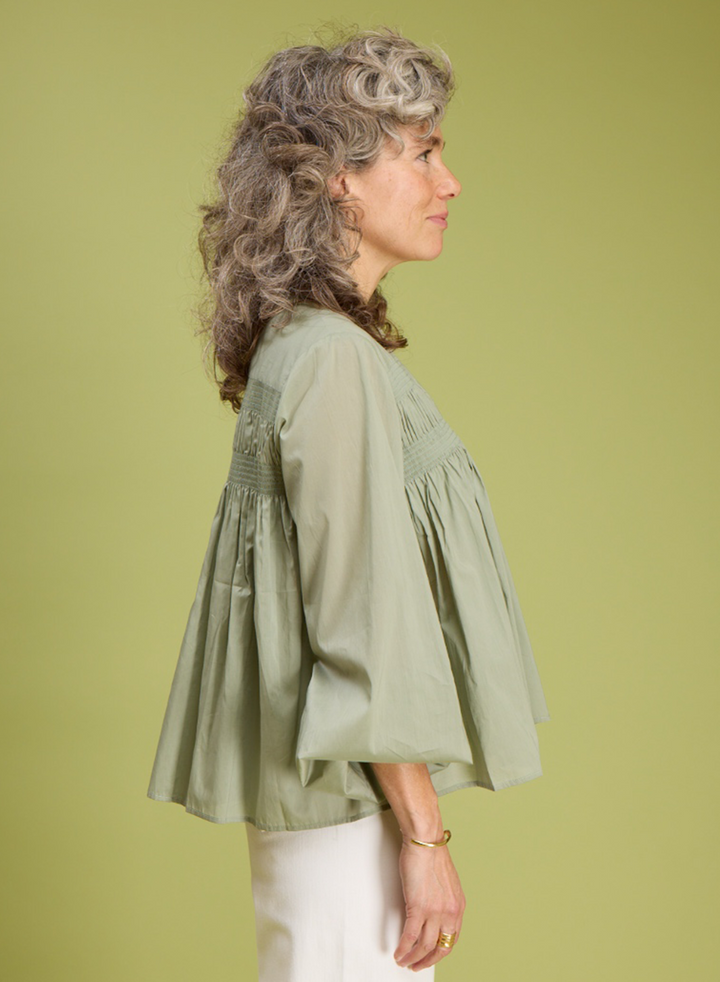 Gathered LUNA Blouse