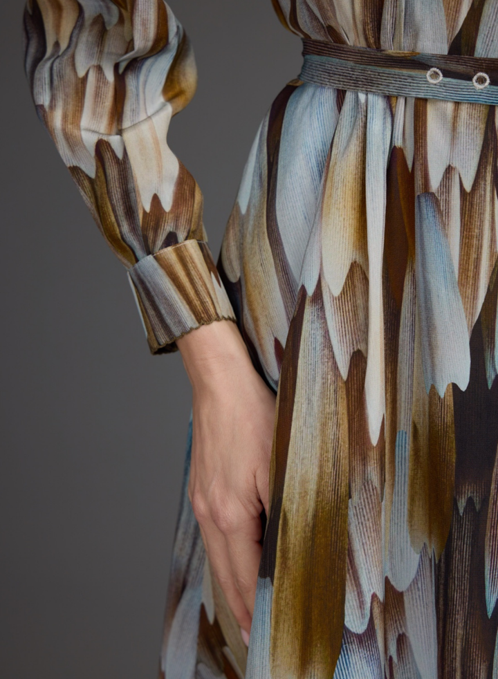 Printed FALLEN Dress