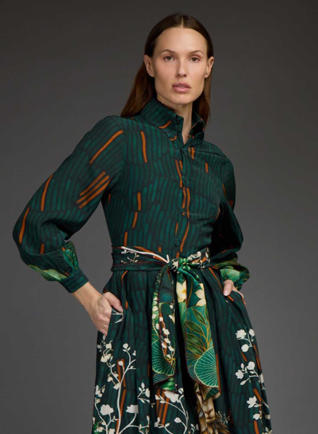 Printed FLORA Dress