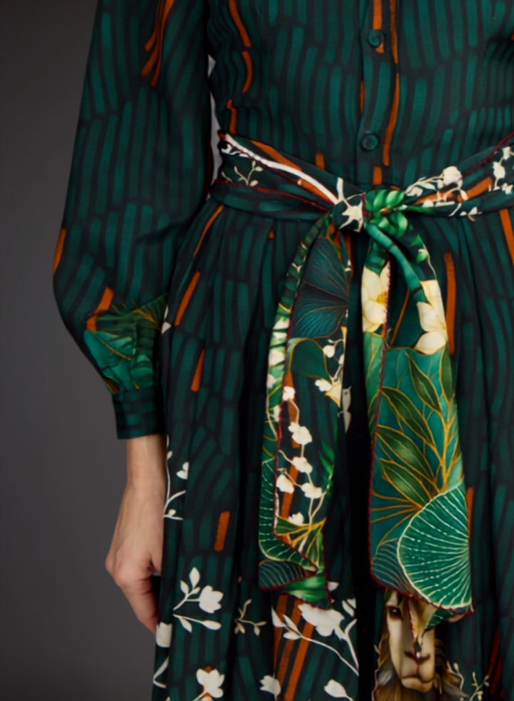Printed FLORA Dress
