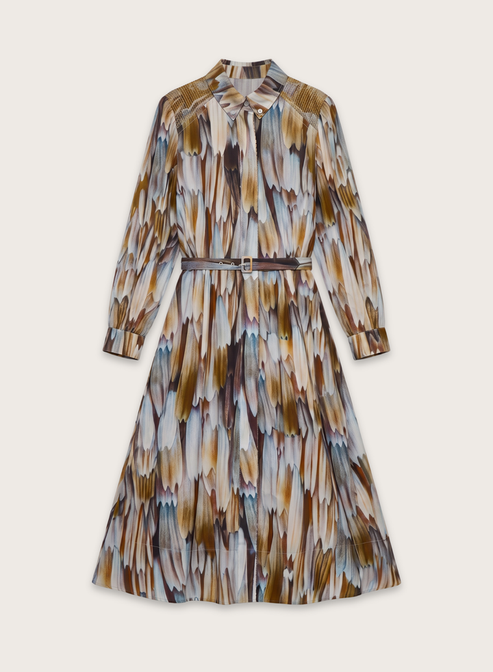 Printed FALLEN Dress