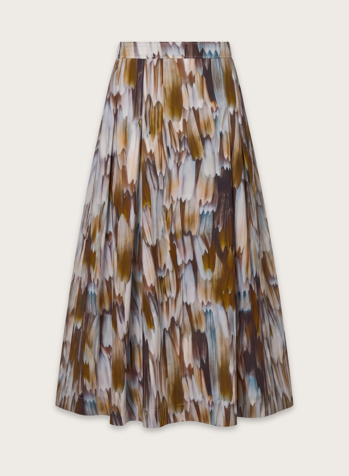 Printed Fallen Skirt