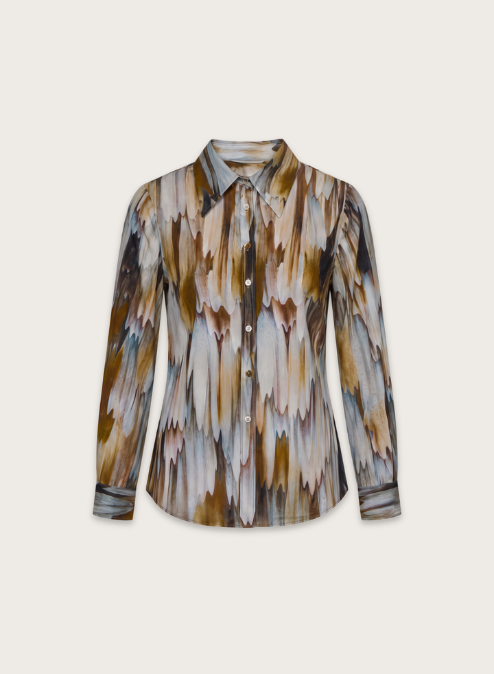 Printed FALLEN Blouse