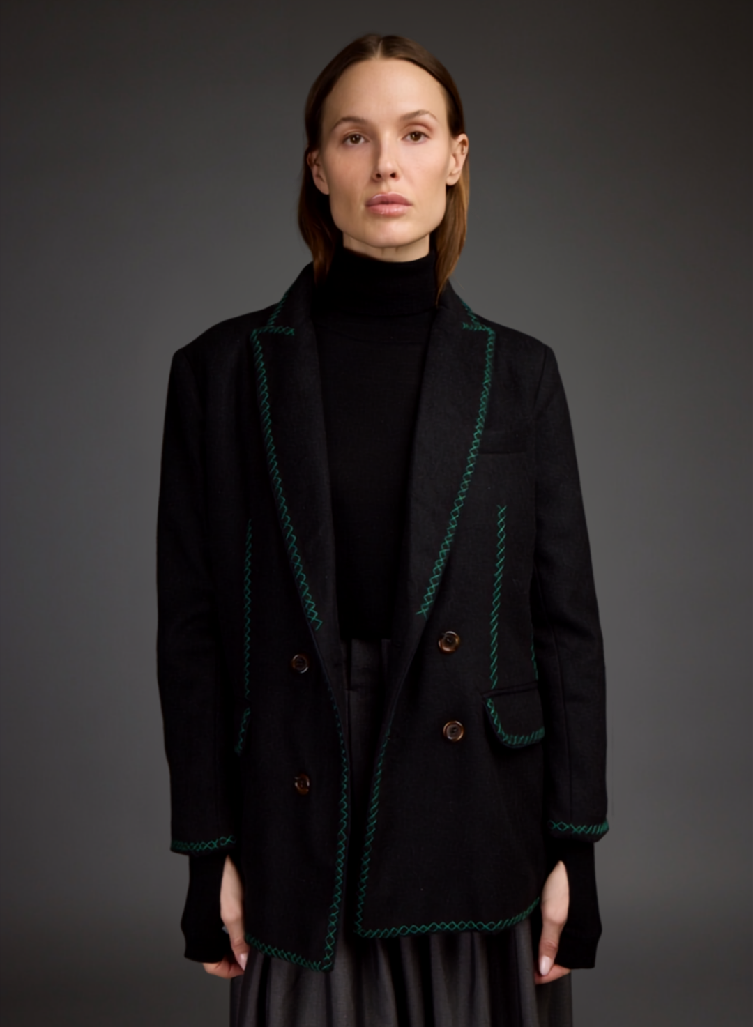 Embroidered PHILO Blazer