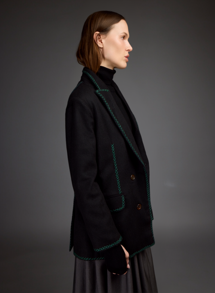 Embroidered PHILO Blazer