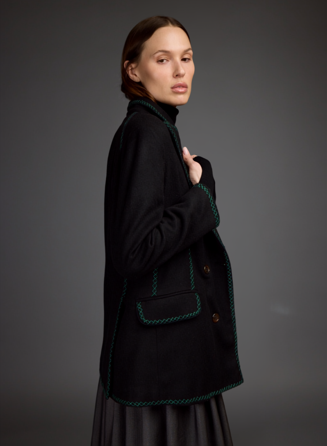 Embroidered PHILO Blazer