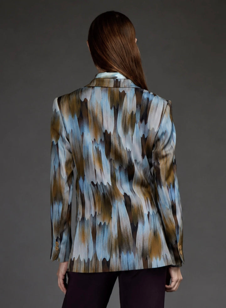 Printed FALLEN Blazer