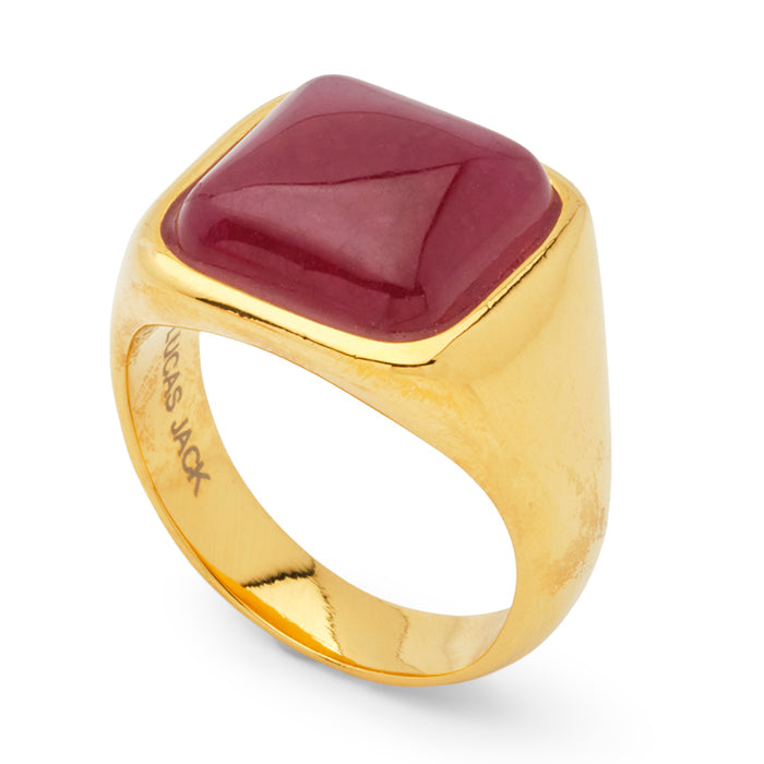 Pink QUARTZ Ring