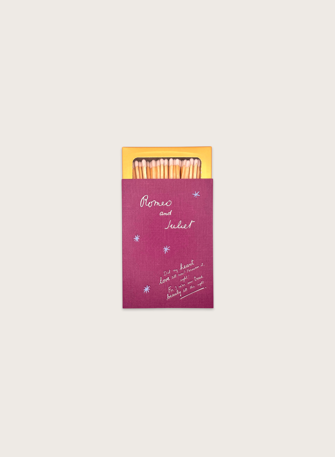 Luxury ROMEO and JULIET Matchbox
