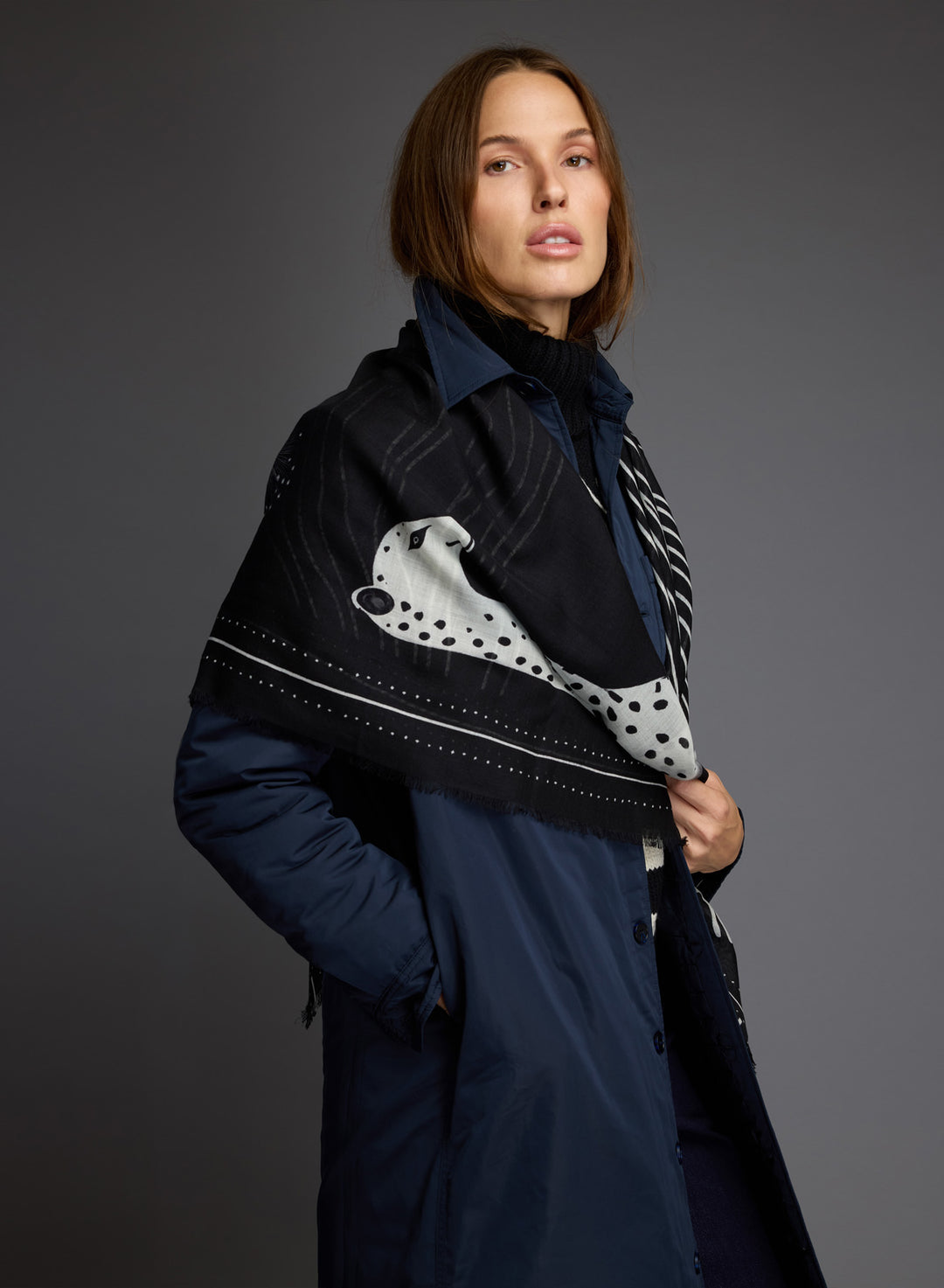 Printed ALMA Scarf