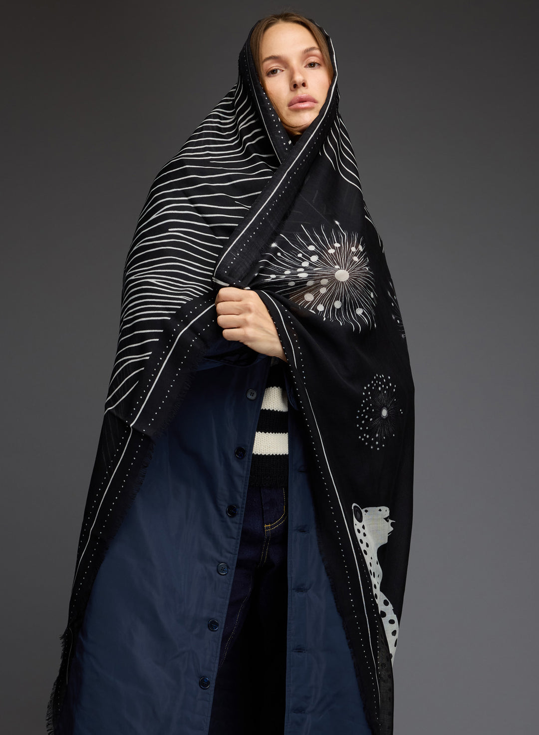 Printed ALMA Scarf