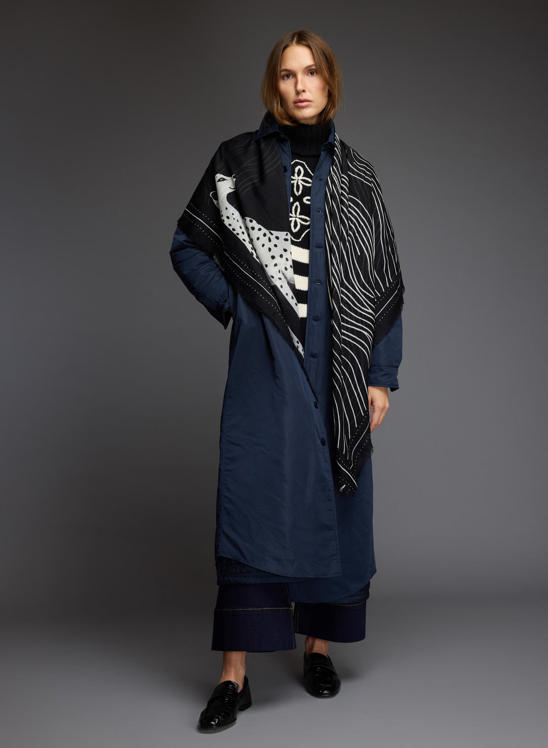 Printed ALMA Scarf