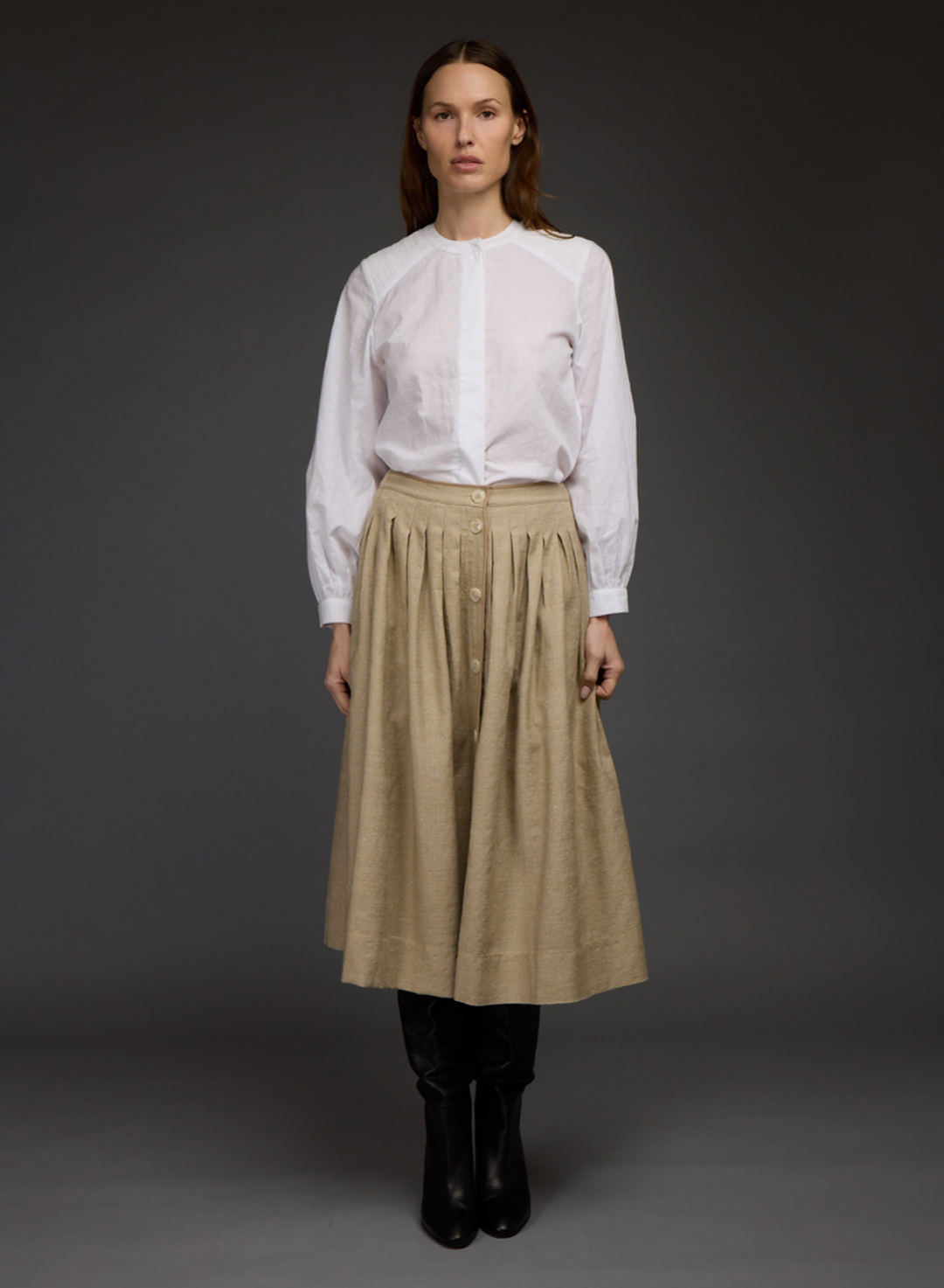 Pleated JONAS Skirt