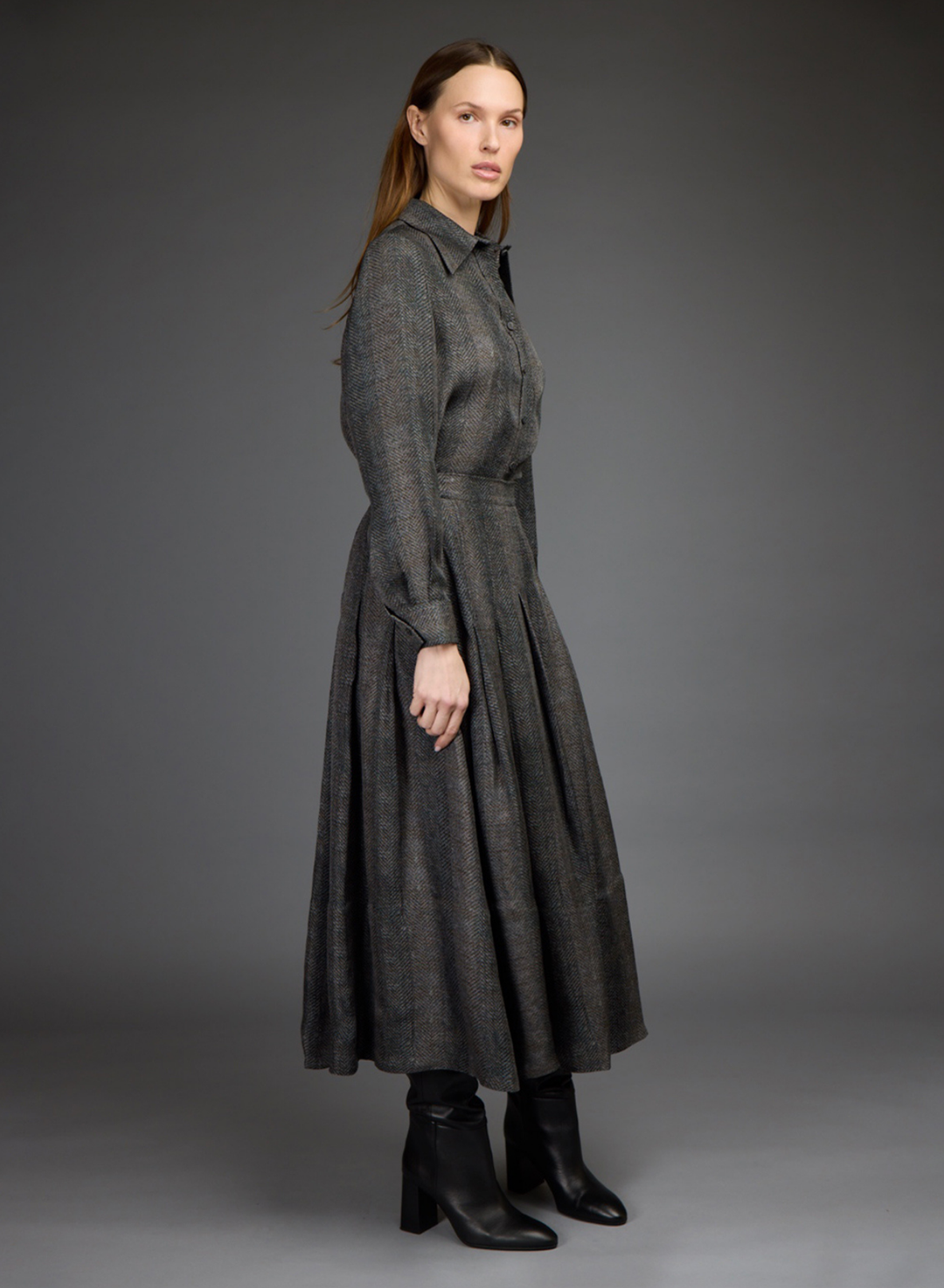 Herringbone COLETTE Skirt