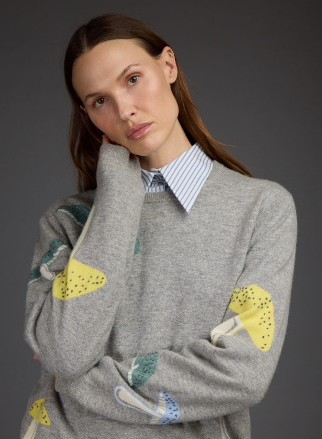 Mushroom JUNO Sweater