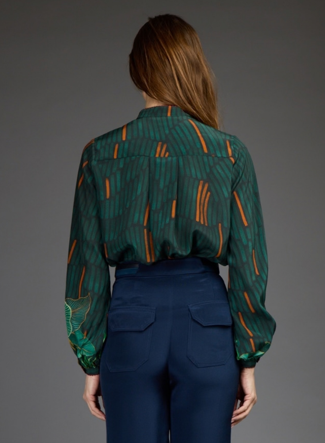 Printed FLORA Blouse