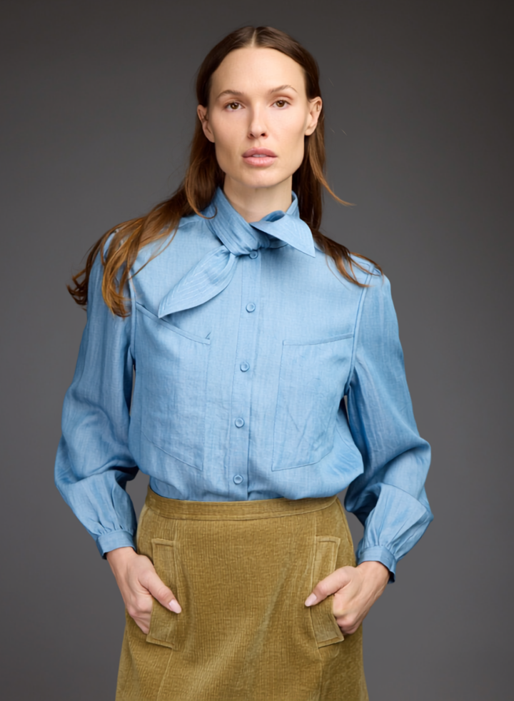 Neck-Tie CHARLIE Blouse