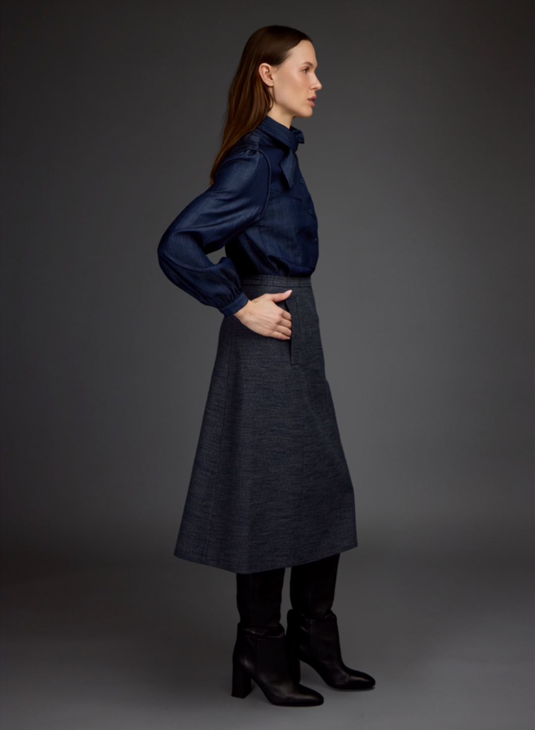 Neck-Tie CHARLIE Blouse