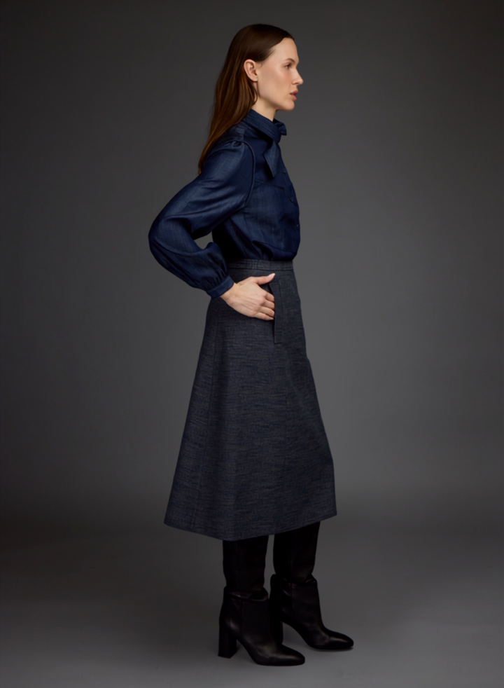 Neck-Tie CHARLIE Blouse