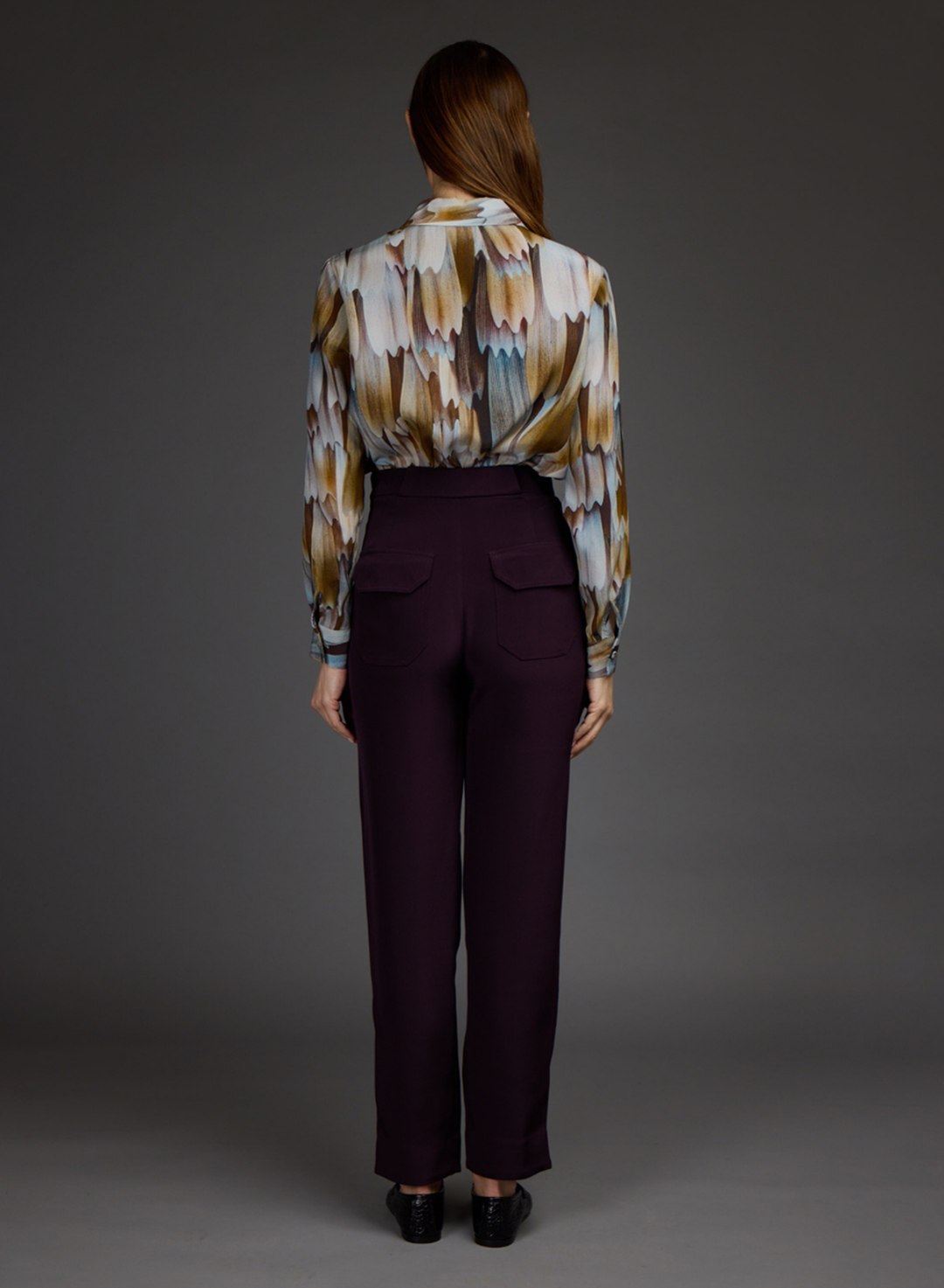 Printed FALLEN Blouse