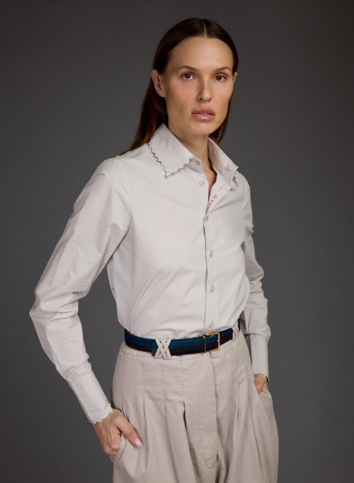 Scallop MARTINE Blouse