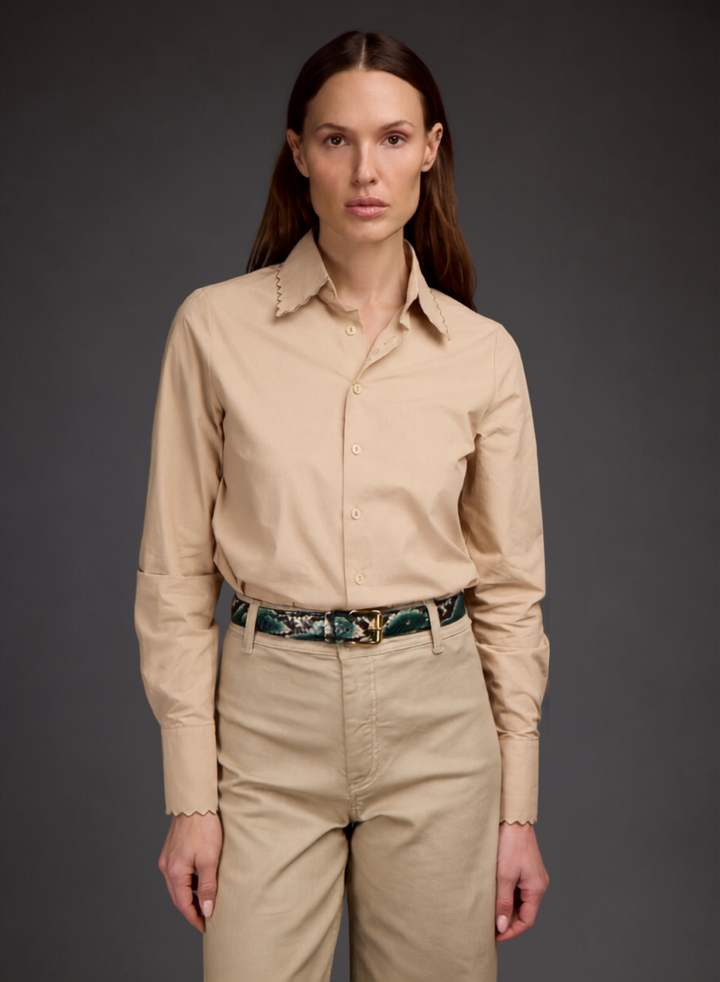 Scallop MARTINE Blouse