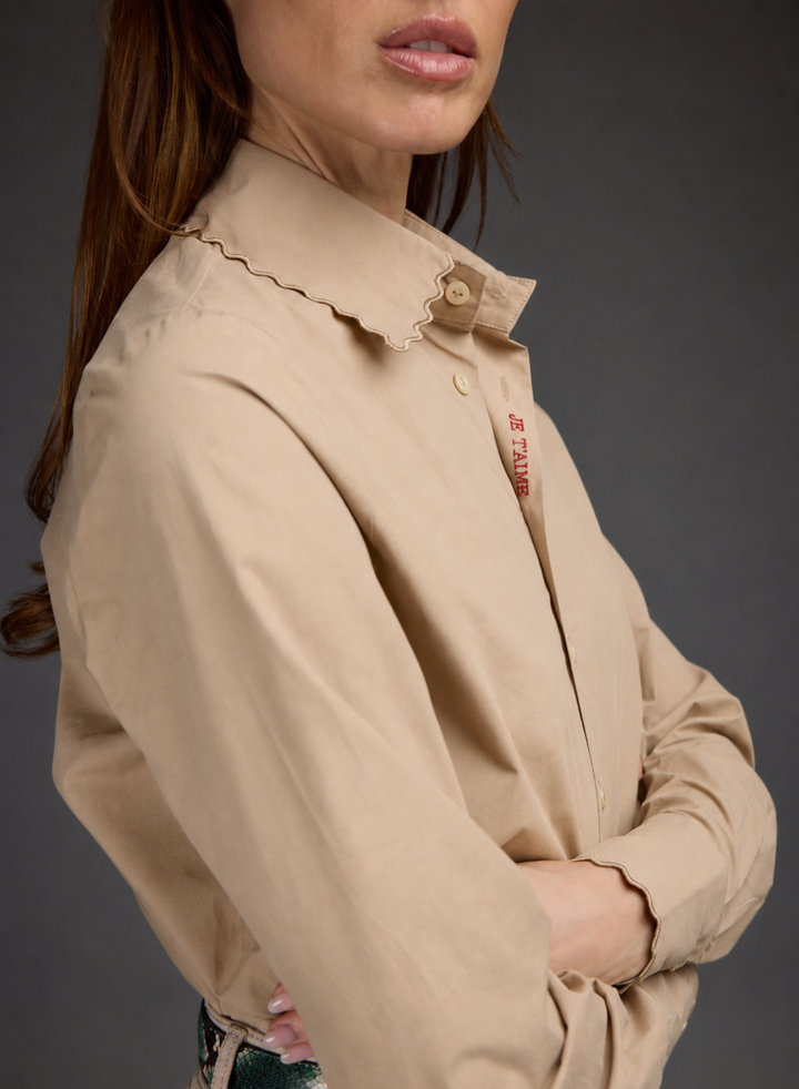 Scallop MARTINE Blouse